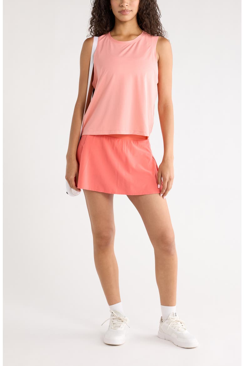 Smash Hit Mesh Tank, Alternate, color, PINK BERRY ICE