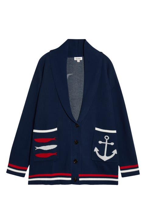 Dockside Shawl Collar Cardigan