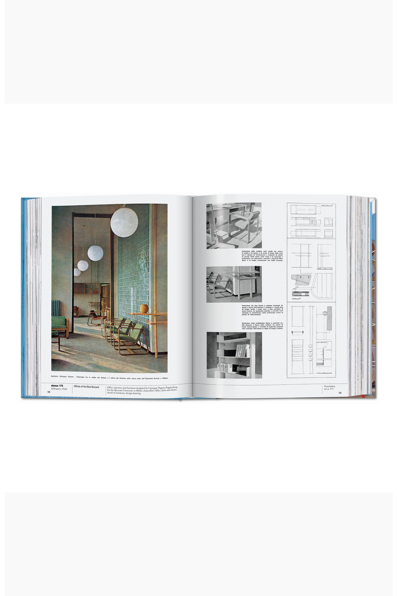 domus 1940-1949 Book, Alternate, color, Medium Blue