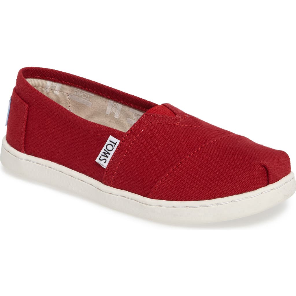 Toms 2.0 Classic Alpargata Slip-on In Red