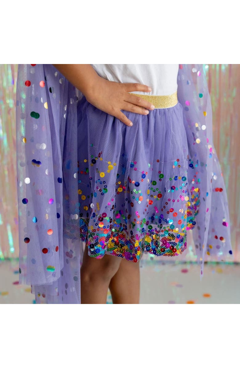 Sweet Wink Lavender Confetti Tutu, Alternate, color, Lavender