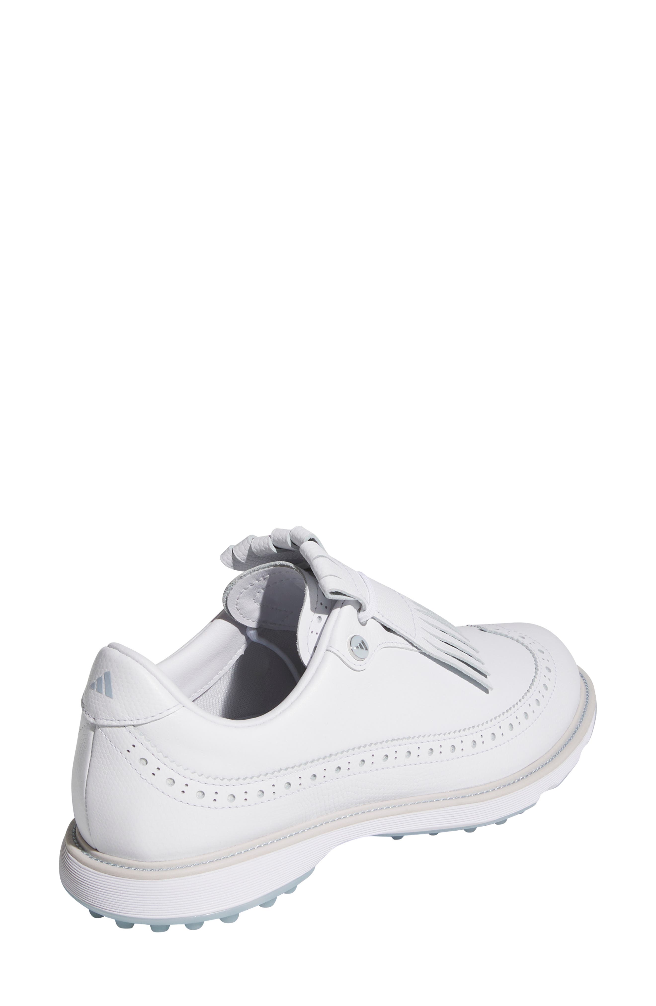 adidas MC Zoysia Spikeless Waterproof Golf Shoe, Alternate, color, Ftwwht/Won