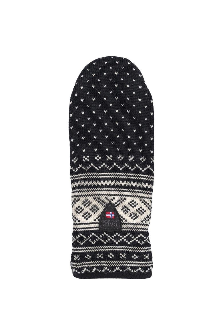 Valloy Polar Mittens, Main, color, Black/Offwhite