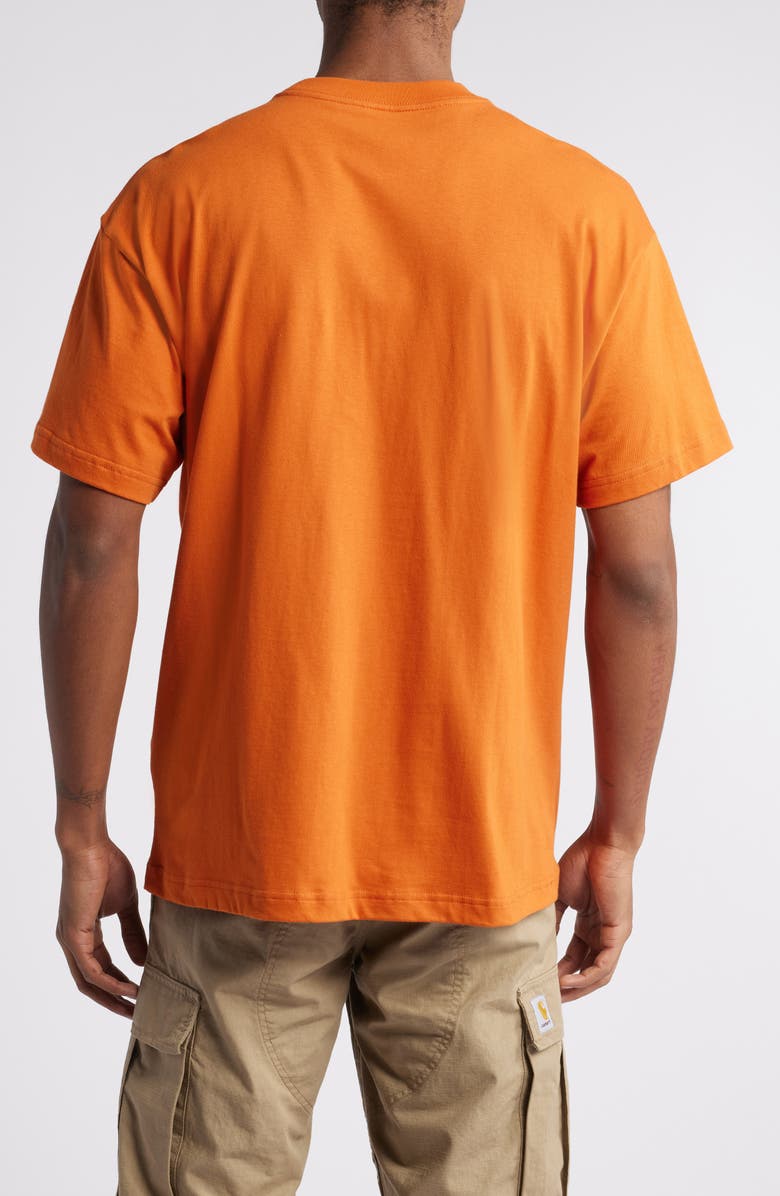 Carhartt Work In Progress Brush Loose Fit Organic Cotton Graphic T-Shirt, Alternate, color, 