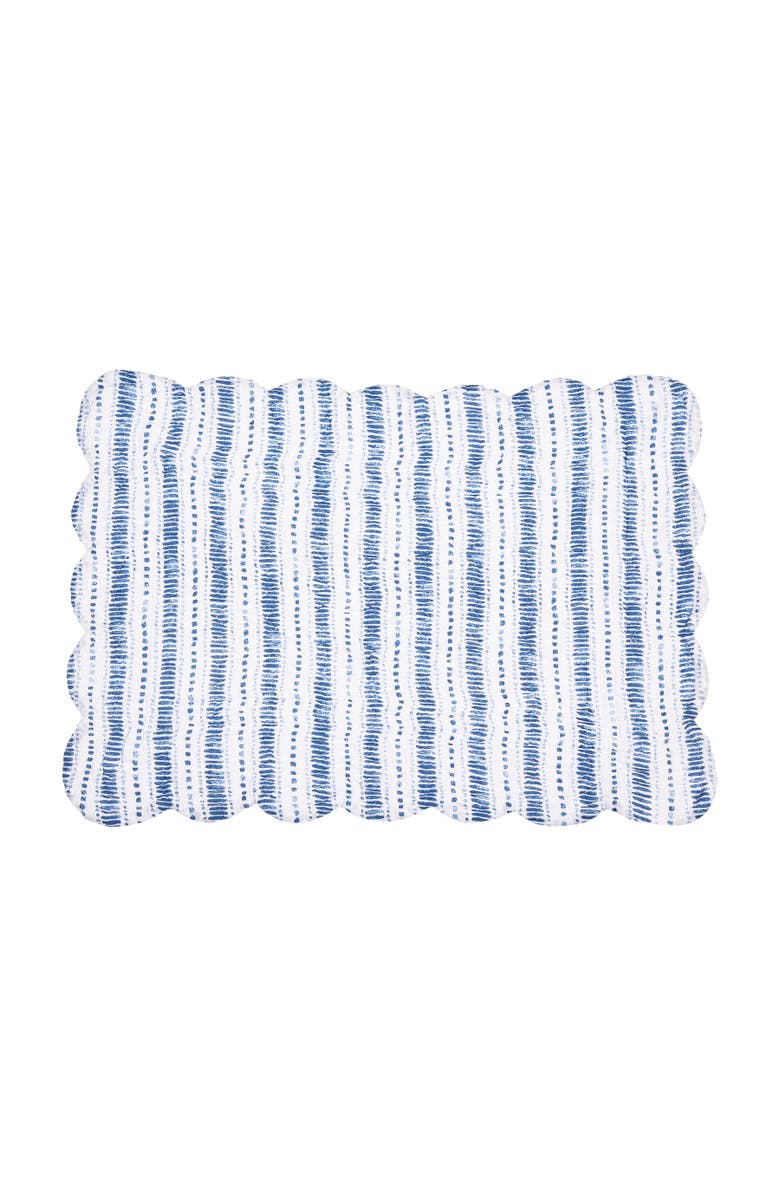 C&F Home Payton Paisley Placemats Set of 6, 13" x 19", Alternate, color, Blue