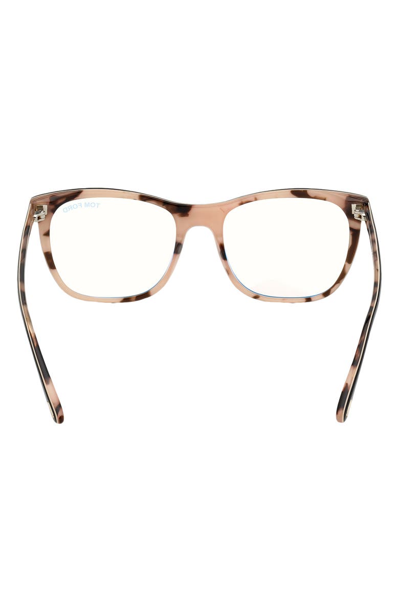 TOM FORD 54mm Blue Light Blocking Glasses, Alternate, color, 
