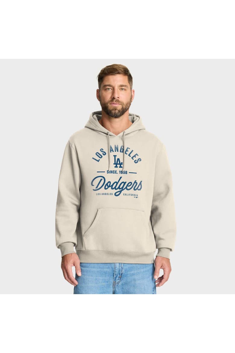 Men's Fanatics  Tan Los Angeles Dodgers Legacy Fleece Hoodie, Main, color, Tan