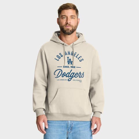 Men's Fanatics  Tan Los Angeles Dodgers Legacy Fleece Hoodie