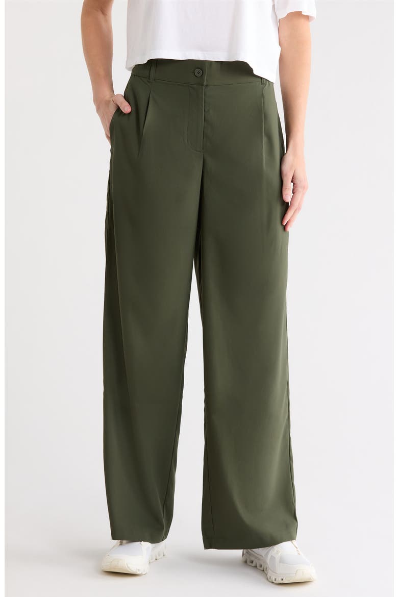 Belmont Wide Leg Pants, Main, color, DUFFEL BAG