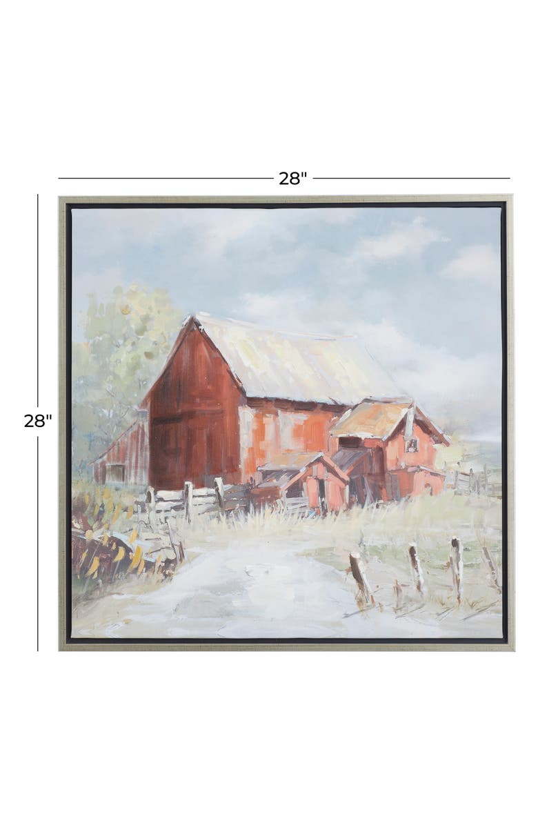 SONOMA SAGE HOME Farmhouse Canvas Framed Wall Art, Alternate, color, Blue