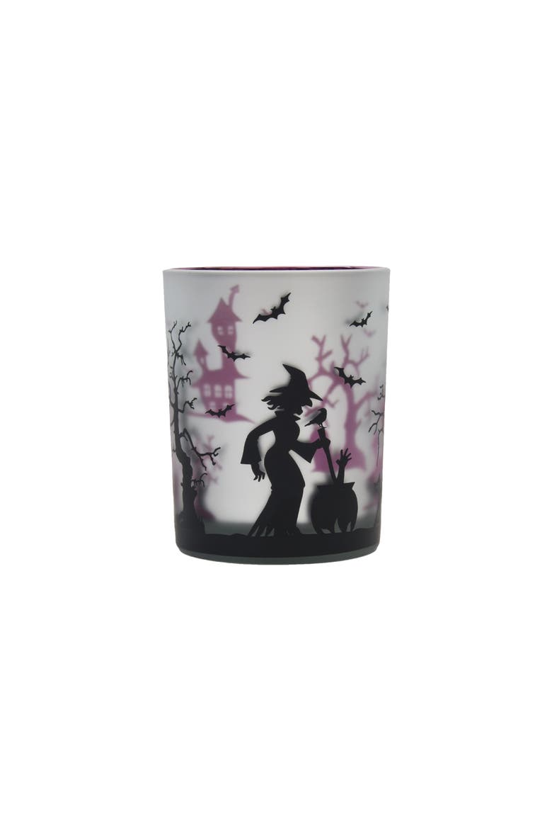 Witch's Brew Glass Container Medium, Main, color, Purple