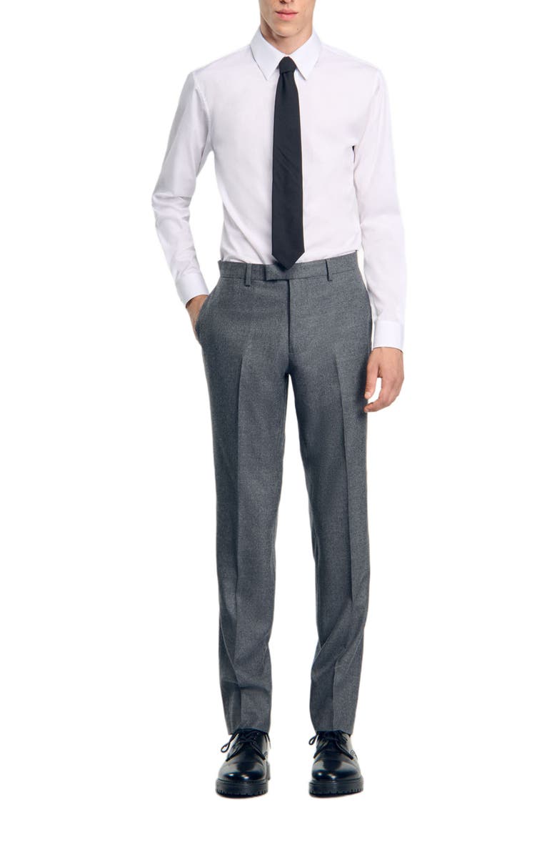 SANDRO Suit trousers, Alternate, color, 