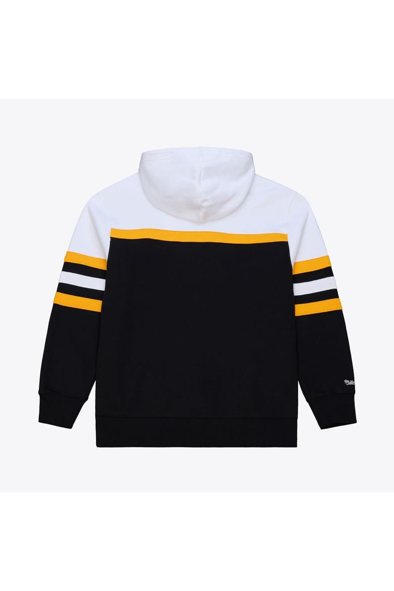 Men's Black Mitchell & Ness  Pittsburgh Steelers Head Coach Hoodie, Alternate, color, Black