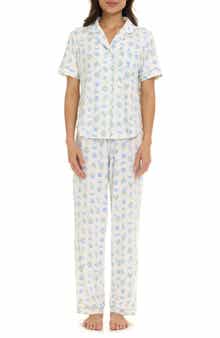Flora By Flora Nikrooz Gabriella Piped Jersey Pajamas