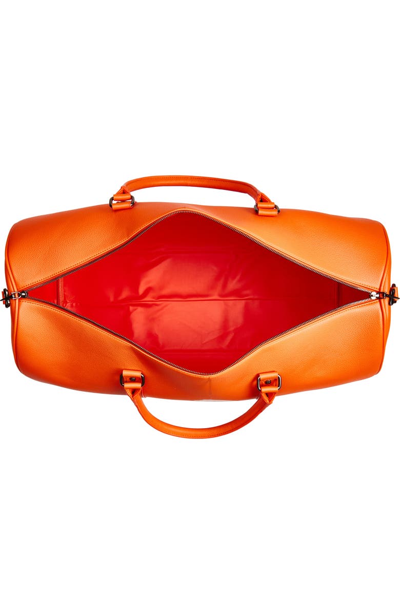 SANTO STUDIO Jett Lawrence Orange Duffel Bag, Alternate, color, Orange