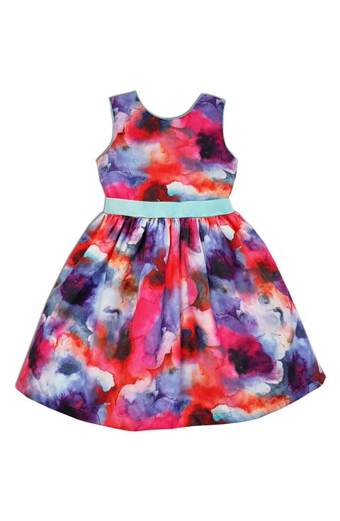 Kids' Colorful Sleeveless Dress (Toddler, Little Kid & Big Kid)