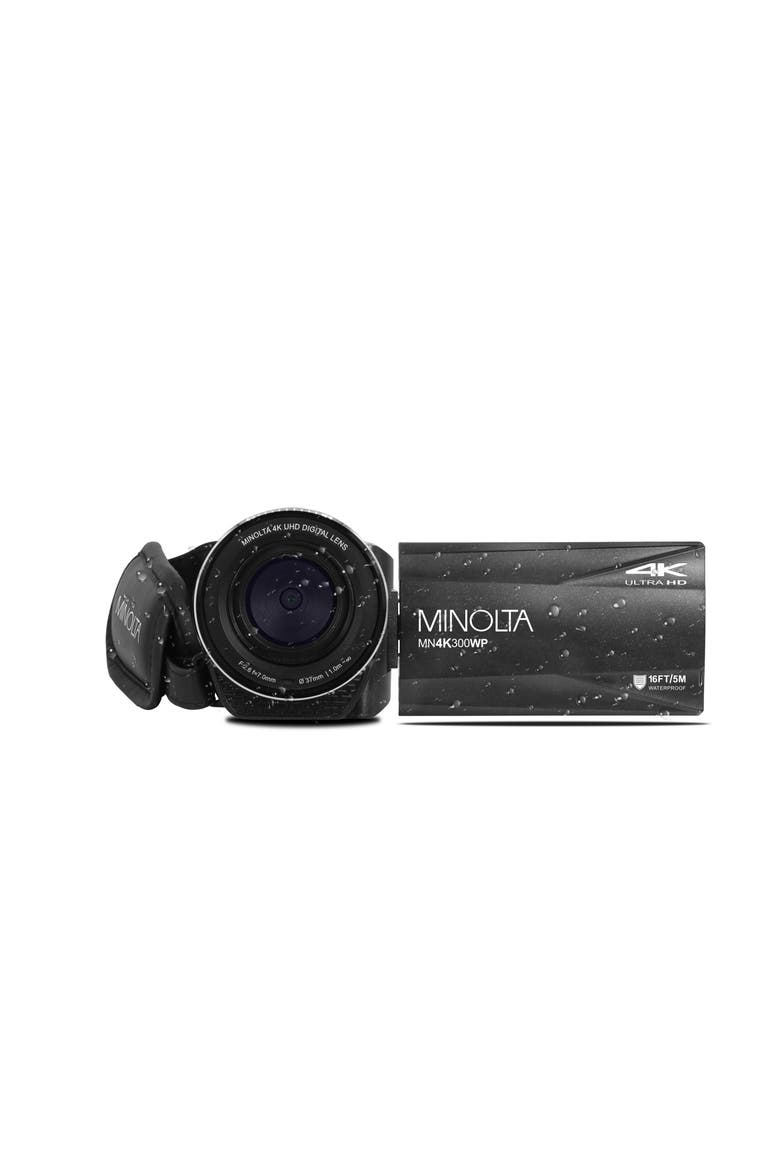 4K Ultra HD Waterproof Camcorder, Alternate, color, Black