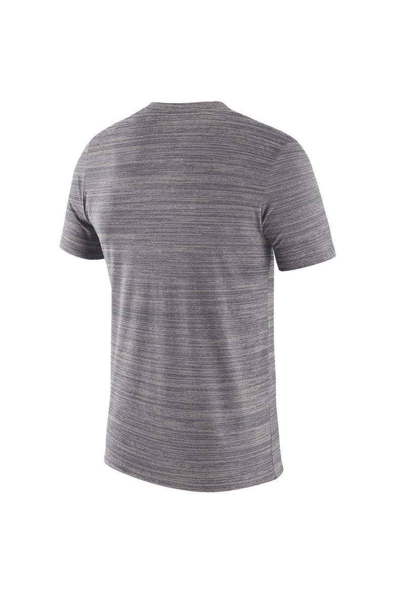 Men's Nike Charcoal Syracuse Orange Big & Tall Velocity Space-Dye Performance T-Shirt, Alternate, color, Charcoal
