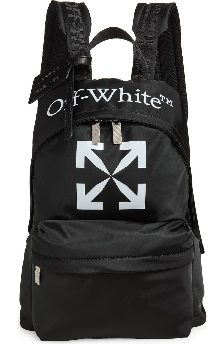 Off-White Classic Dome Backpack, Main, color, Black