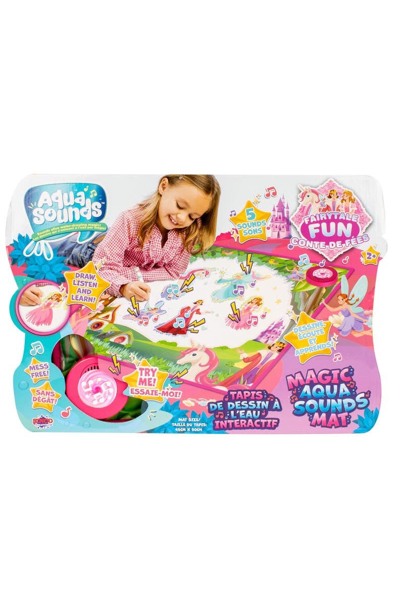 Sinco Aqua Sounds Magic Mat Fairytale Fantasy Water Drawing, Ages 2+, Main, color, Multicolored