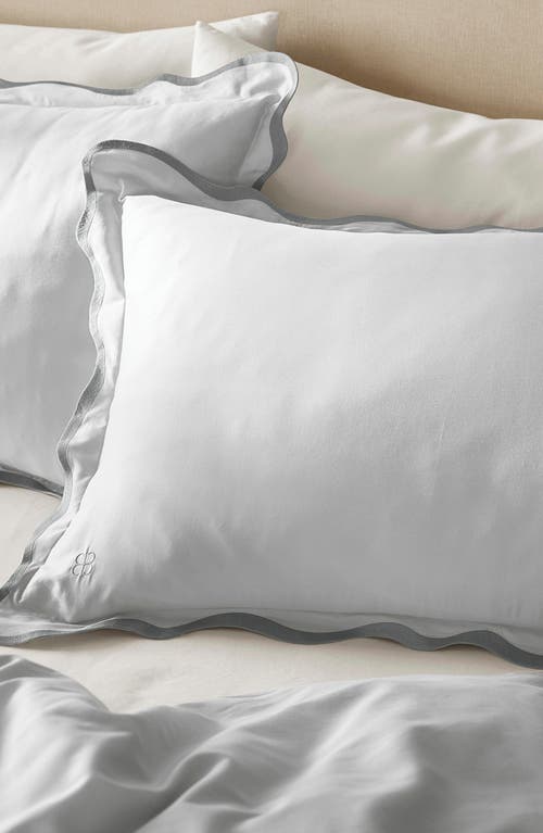 BOLL & BRANCH BOLL & BRANCH SIGNATURE CURVED EDGE DUVET COVER & SHAMS SET
