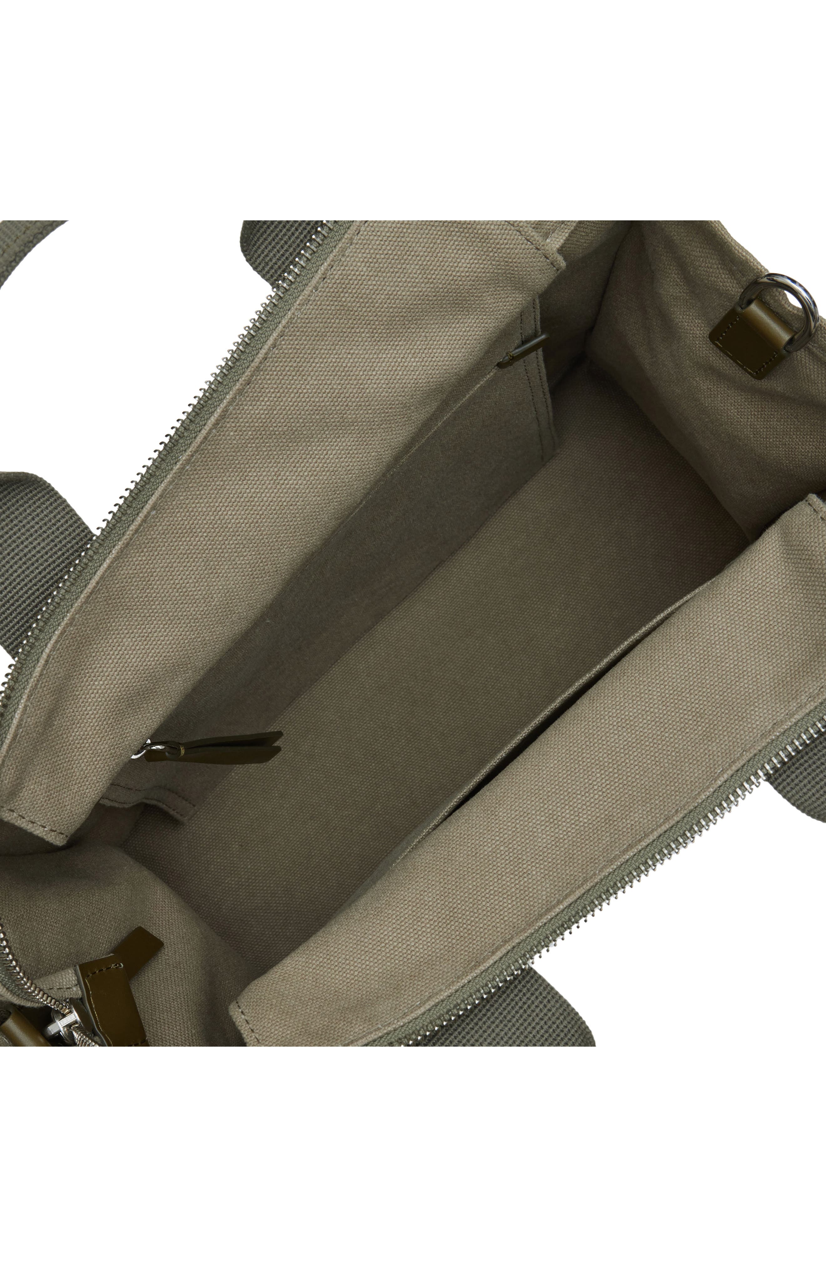 The Street 29 Canvas Tote, Alternate, color, ARMY GREEN