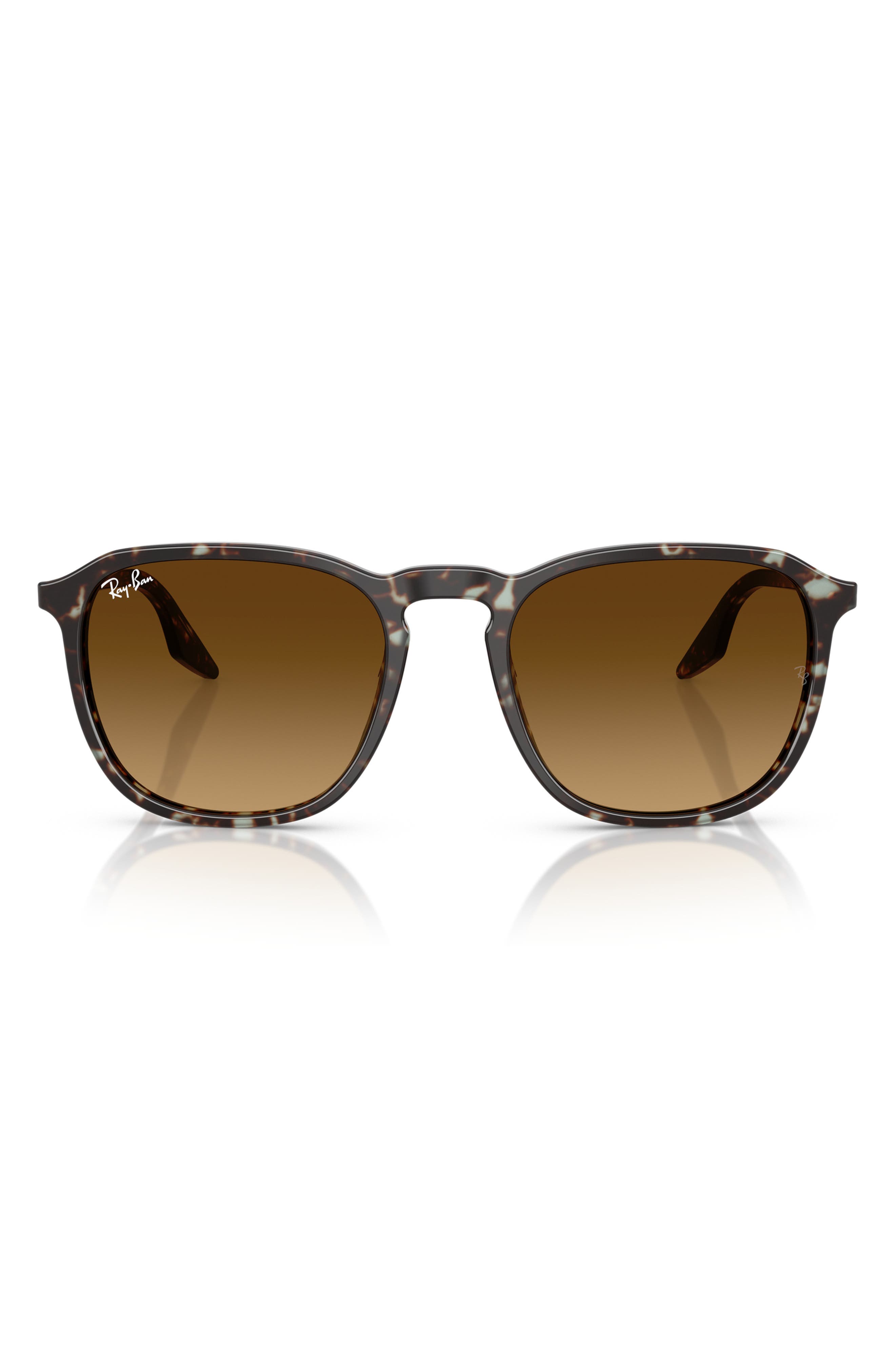 55mm Gradient Square Sunglasses