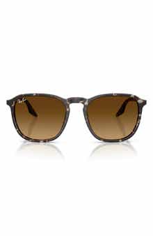 55mm Gradient Square Sunglasses