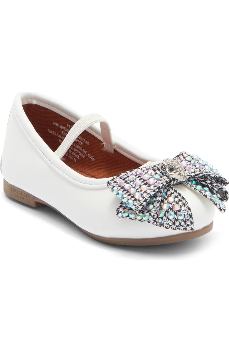 Kurt Geiger London Kids' Mini Kensington Ballet Flat, Main, color,