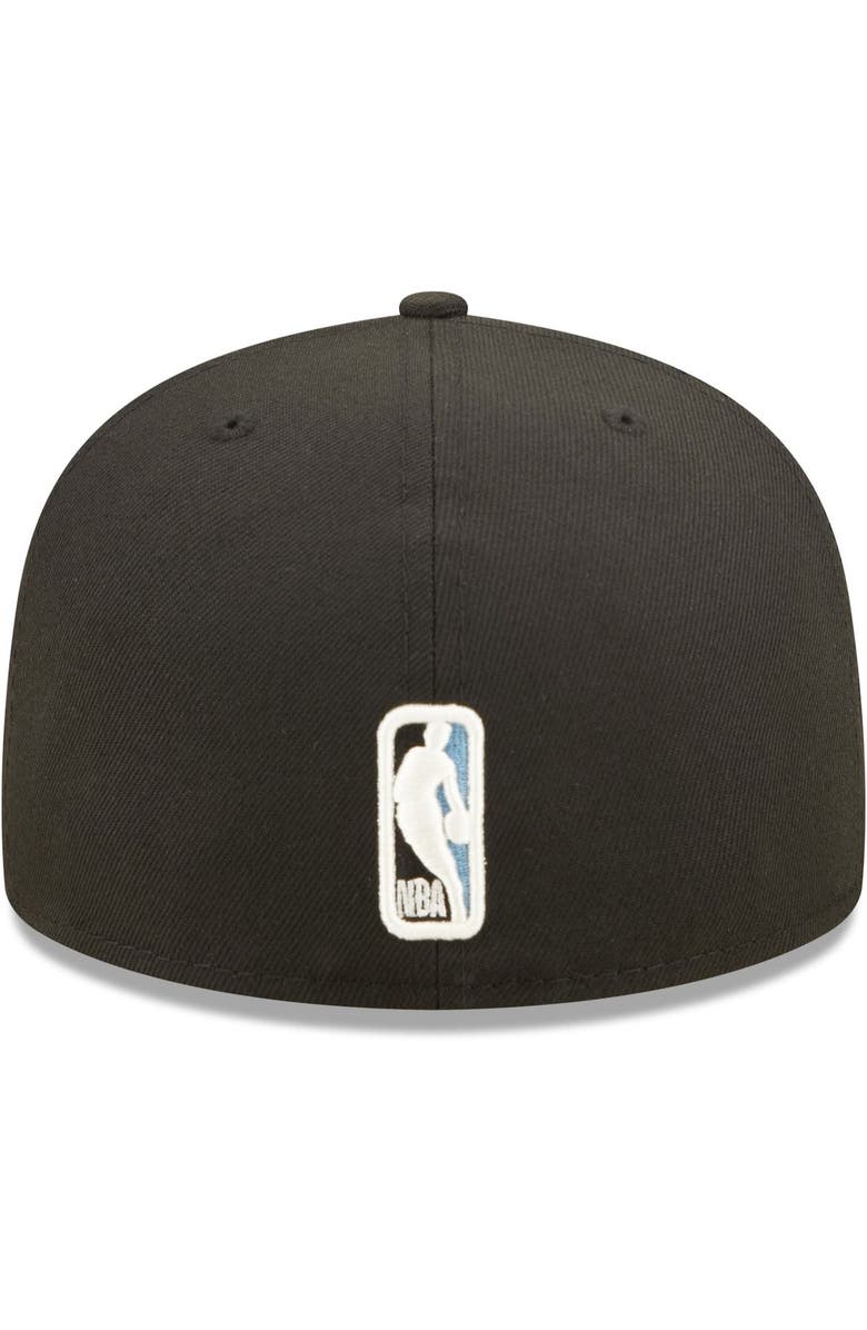 New Era Men's New Era Black Miami Heat 3x NBA Finals Champions Pop Sweat 59FIFTY Fitted Hat, Alternate, color, 