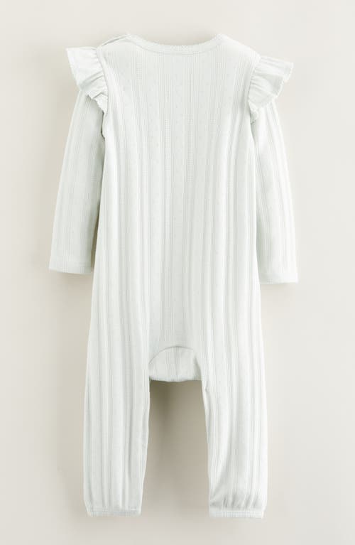 Nordstrom Pointelle Ruffle Romper