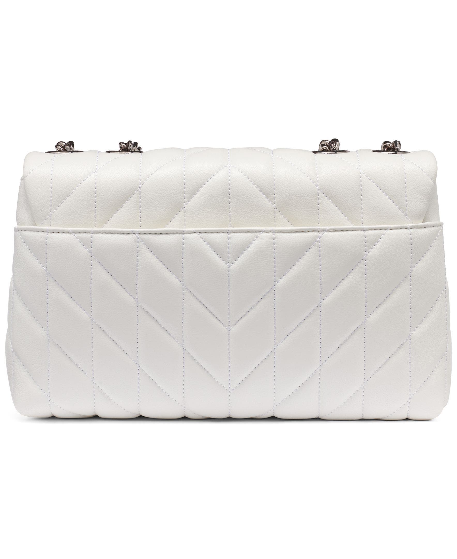 KARL LAGERFELD PARIS Lafayette Shoulder, Alternate, color, White