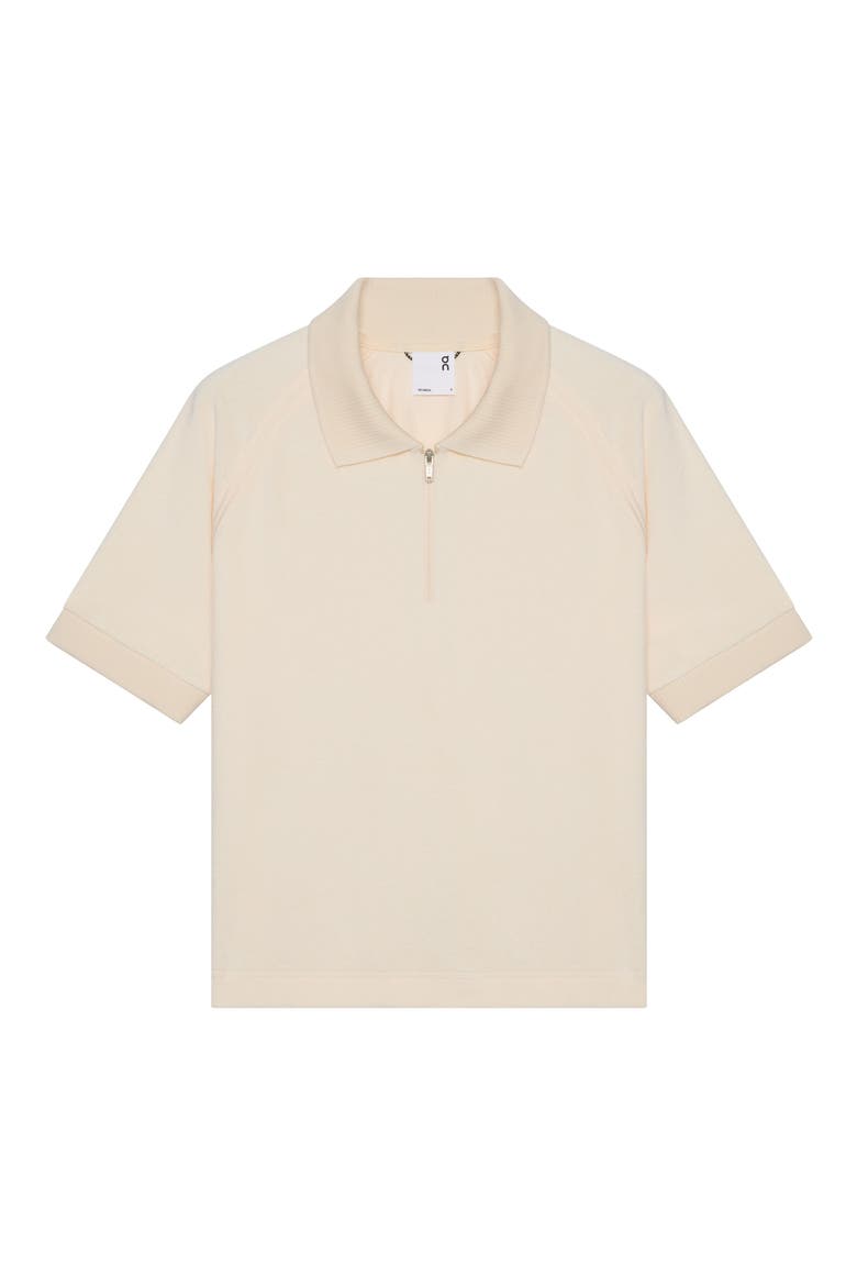 Courtside Cotton Blend Terry Polo, Main, color, CHANTILLY