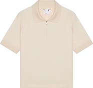 On Courtside Cotton Blend Terry Polo