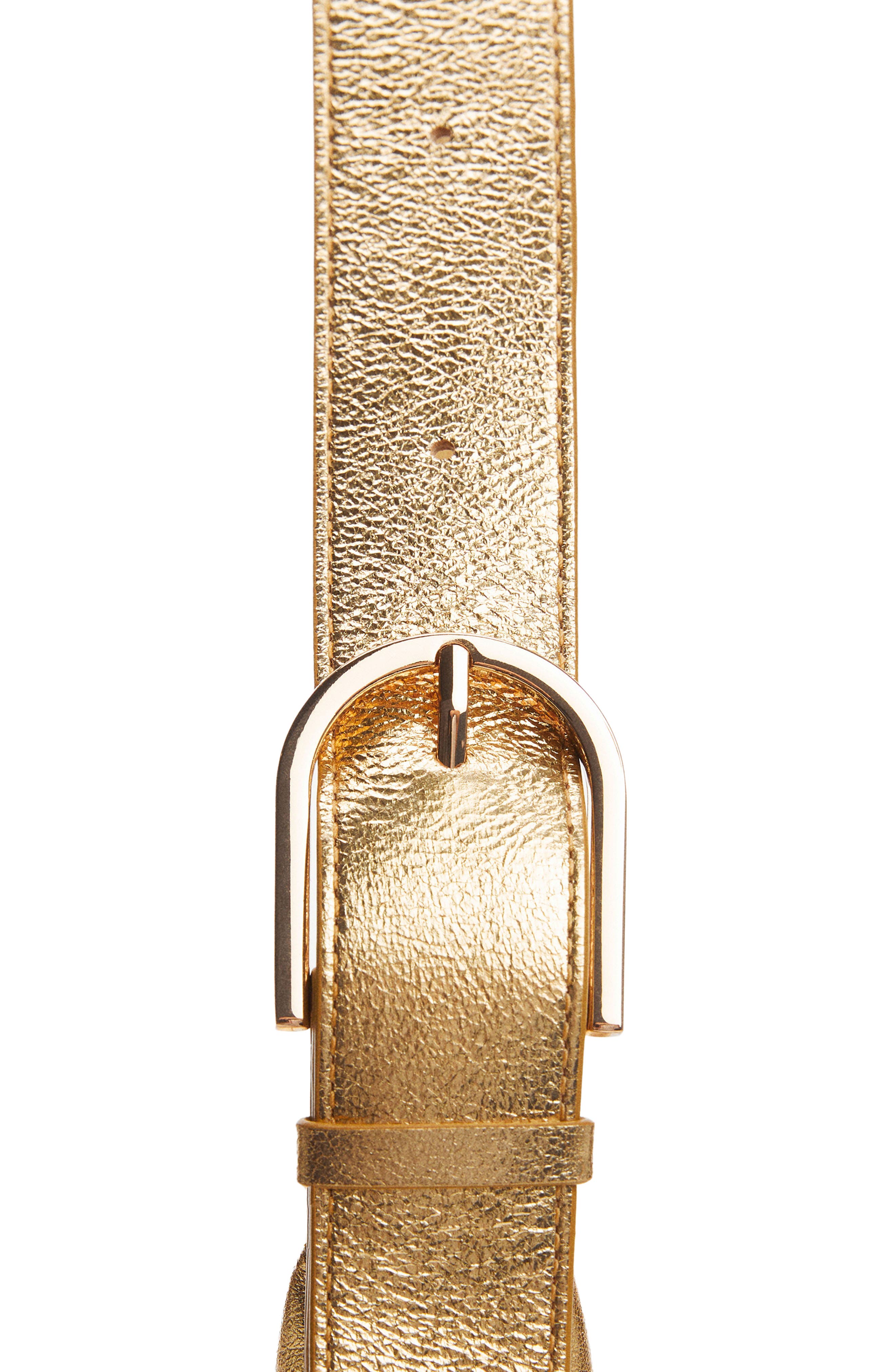 MANGO Leather Shoulder Bag, Alternate, color, 