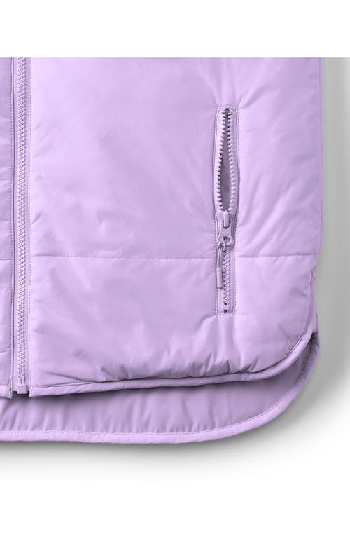 Lands' End Wanderfree Insulated Vest In Lilac Petal