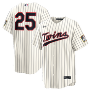 Nike Men's Nike Byron Buxton Cream Minnesota Twins 2026 Field of Dreams Stadium Jersey