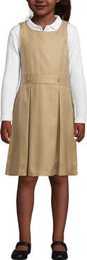 Lands' End Girls Uniform Solid Jumper
