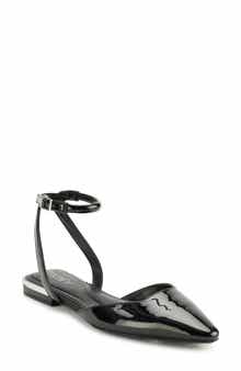DKNY Cacia Ankle Strap Flat