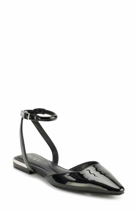 DKNY Cacia Ankle Strap Flat