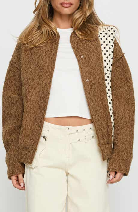 Kemberly Textured Bomber Jacket