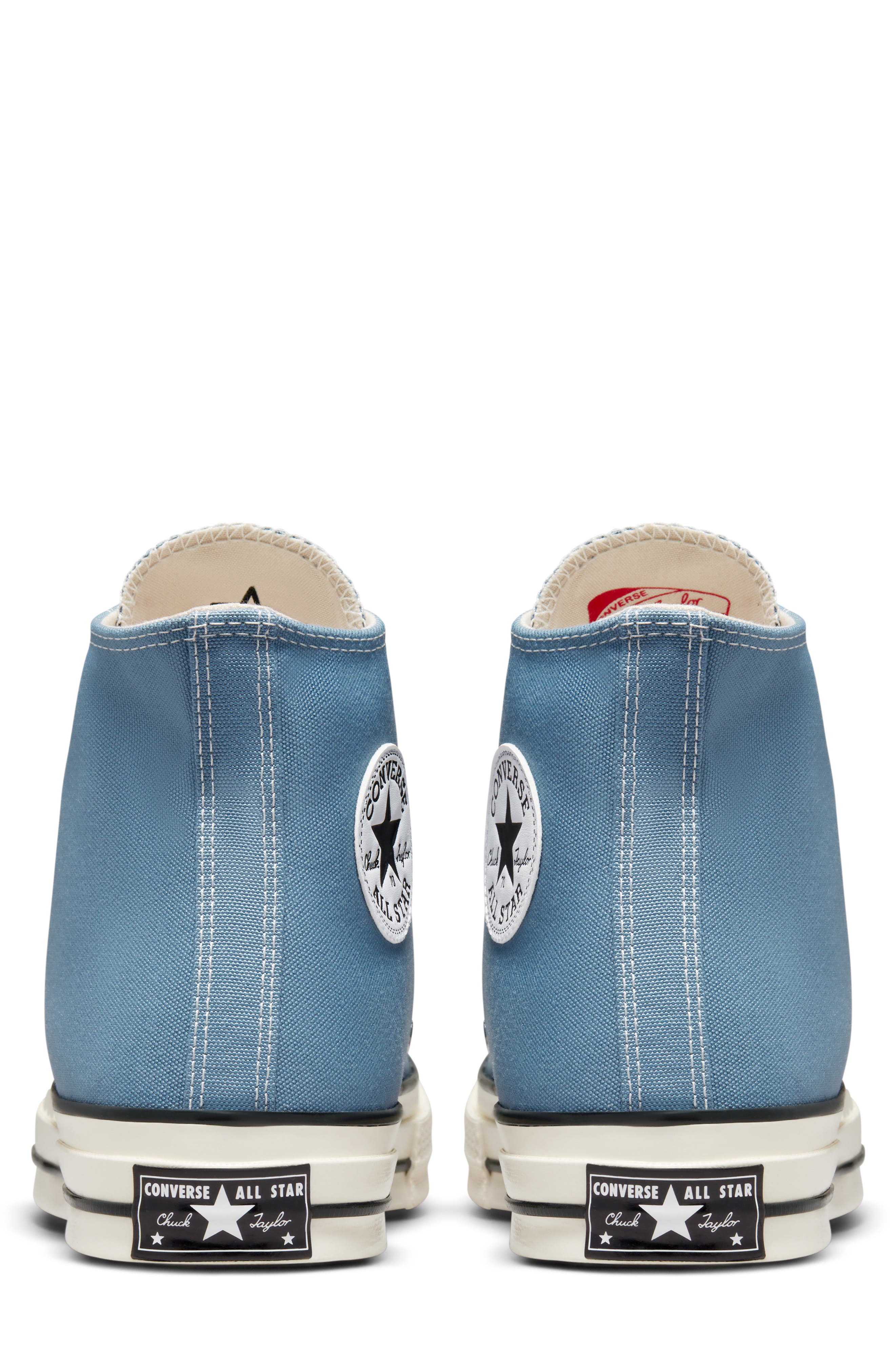 Chuck Taylor® 70 High Top Sneaker, Alternate, color, INDIGO/ EGRET/ BLACK