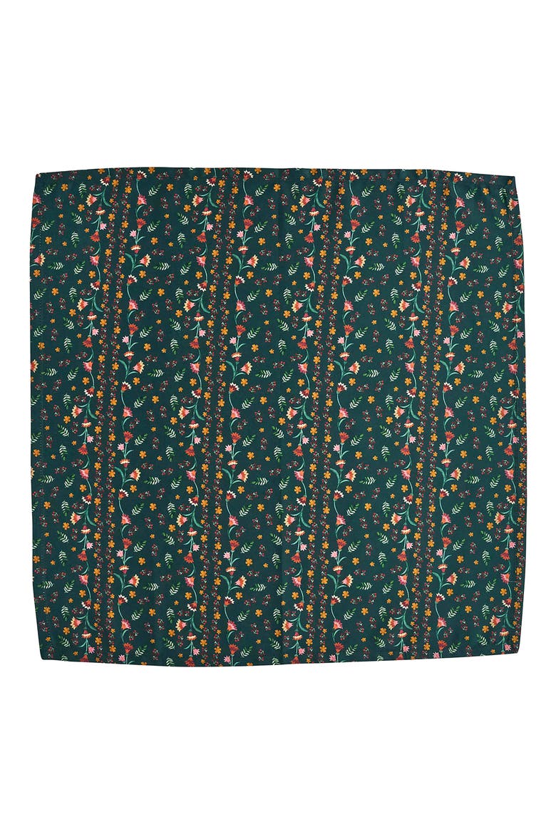 Klara Set of 4 Cotton Napkins, Alternate, color, EVERGREEN