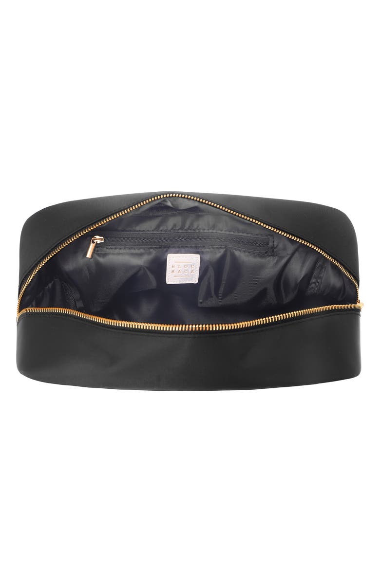 Bloc Bags Extra Large Kiss Cosmetic Bag, Alternate, color, Black
