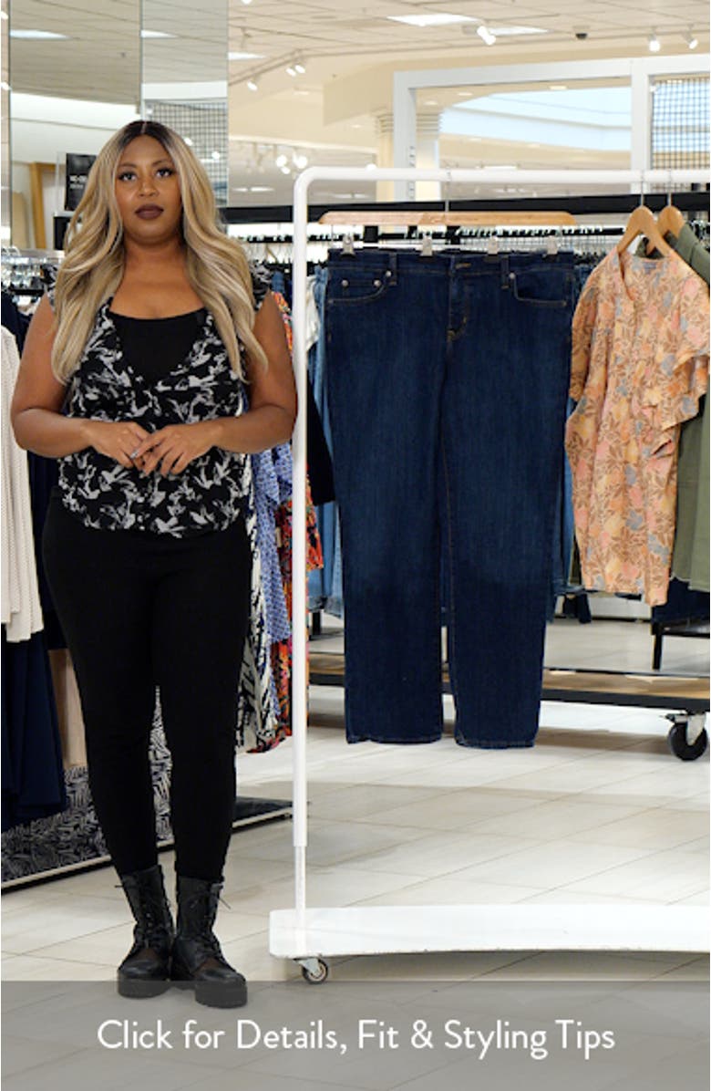 Mid Rise Straight Leg Jeans, sales video thumbnail