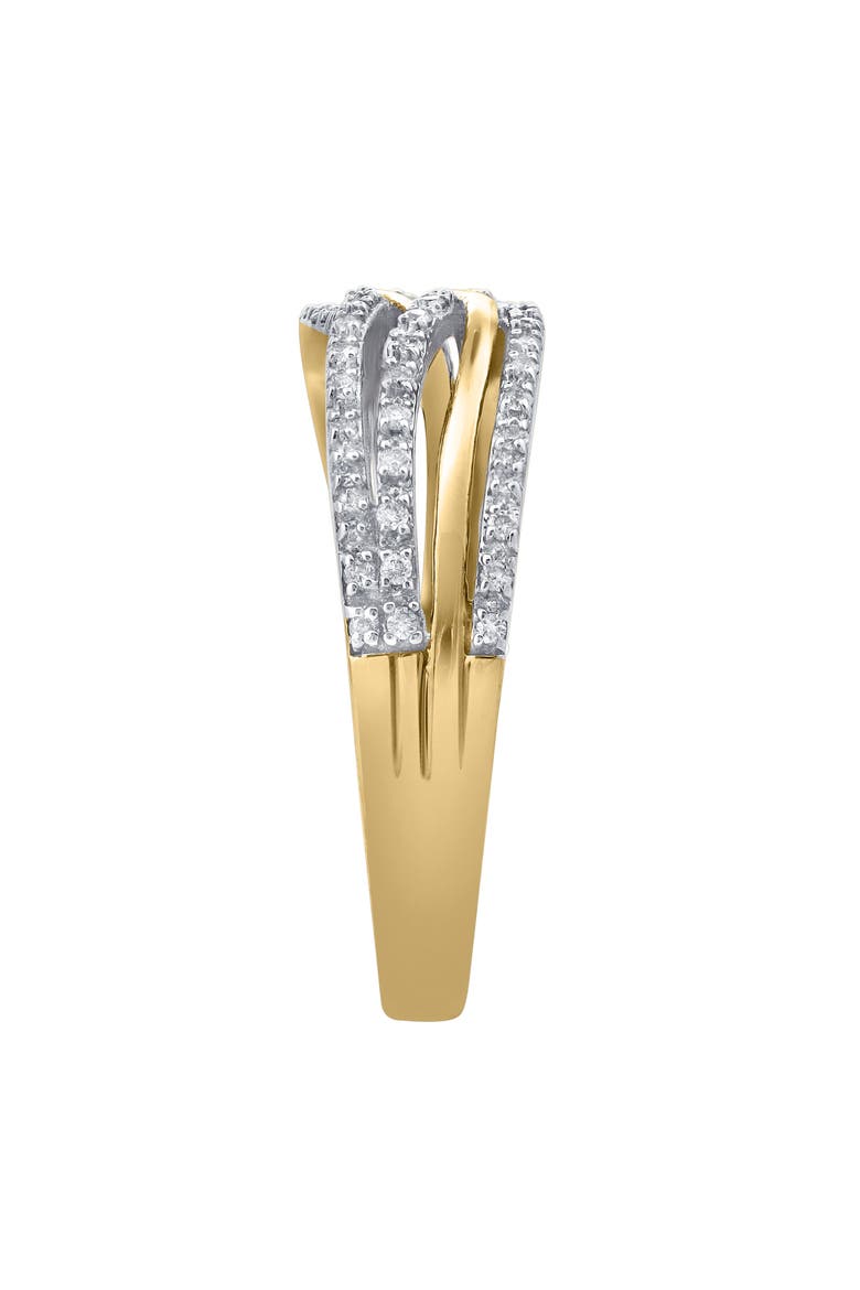 Amoura 0.20 Ct Natural Diamond 10K Gold Ring, Alternate, color, 10K Yellow Gold