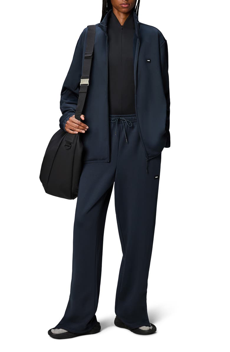 Rains Sintra Fleece Jacket, Alternate, color, Navy