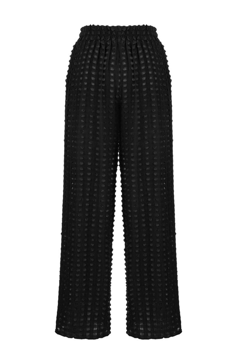 Nocturne Textured Wide Leg Pants, Alternate, color, 