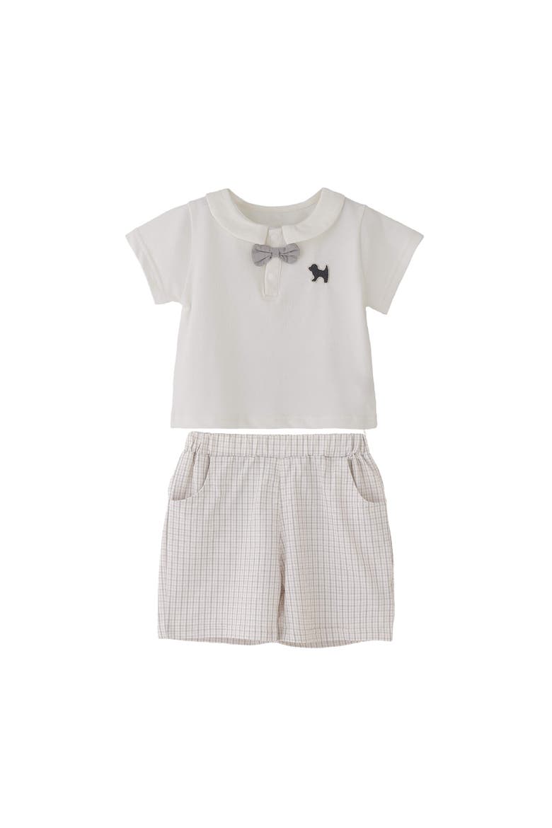 Dog Bow Set, Main, color, White