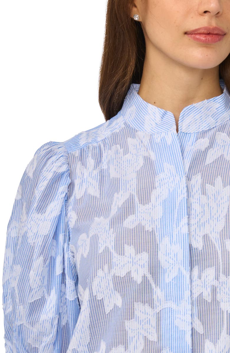 CeCe The Pearce Puff Shoulder Top, Alternate, color,